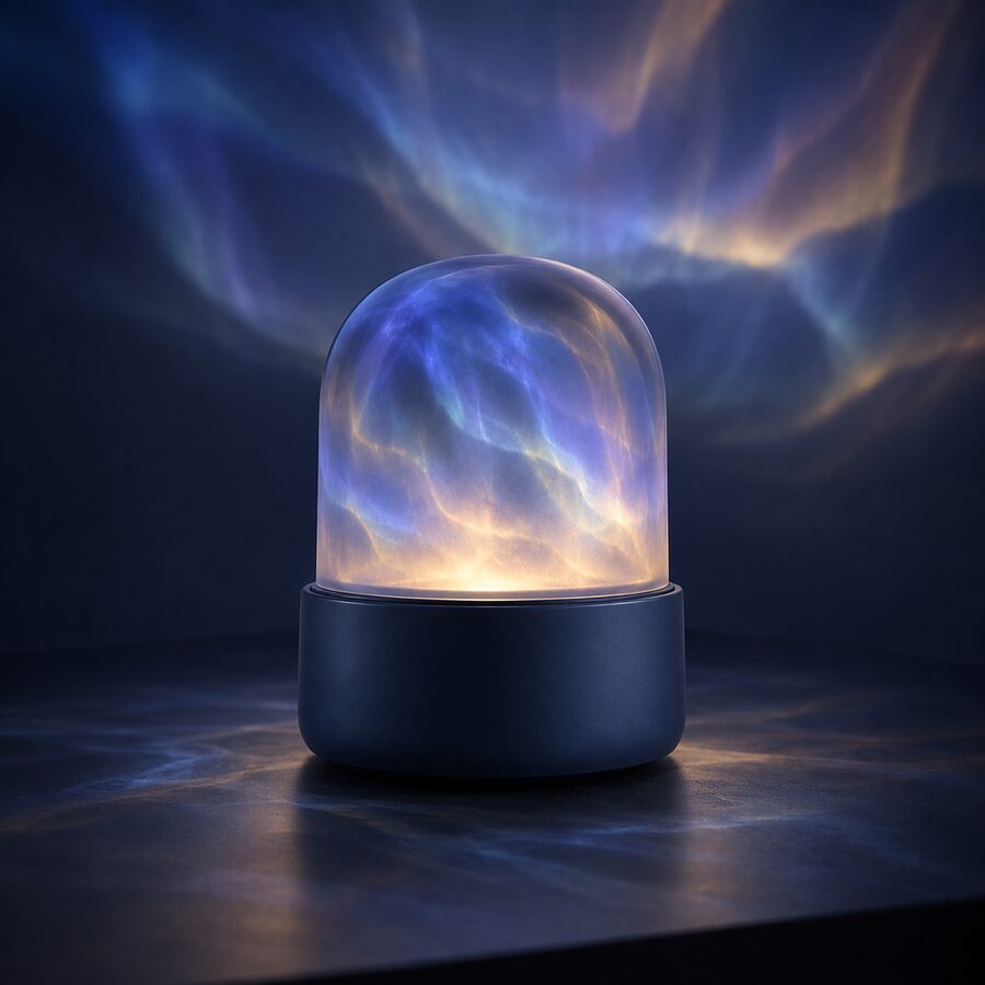 Ambiente de relajación con luz sensorial
